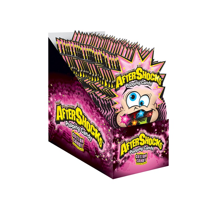 Aftershock cotton candy popping 24ct 0.33oz