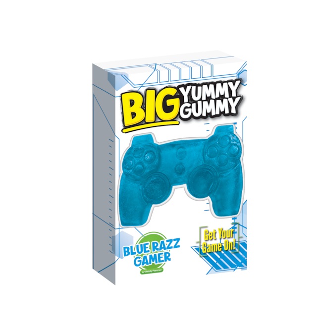 Big yummy gummy blue razz gamer 5.29oz