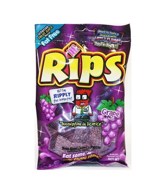 Rips grape bite size pieces h/b 4oz