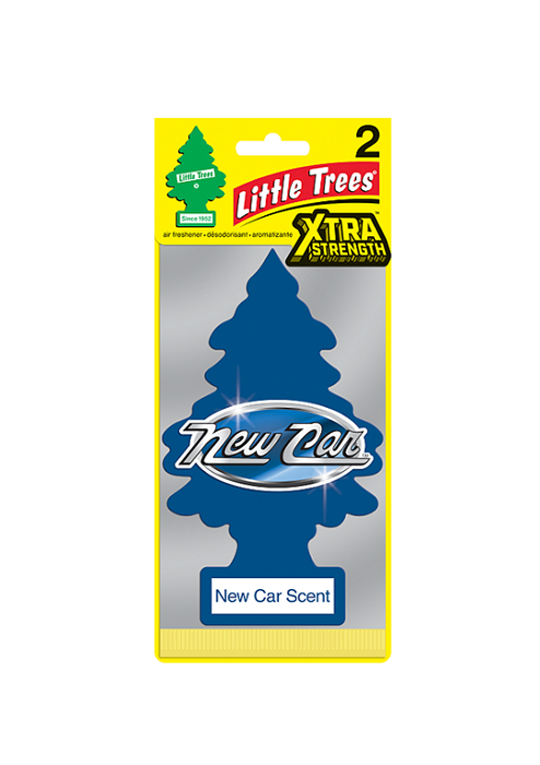 Little tree new car scent x-tra strength 12/2ct