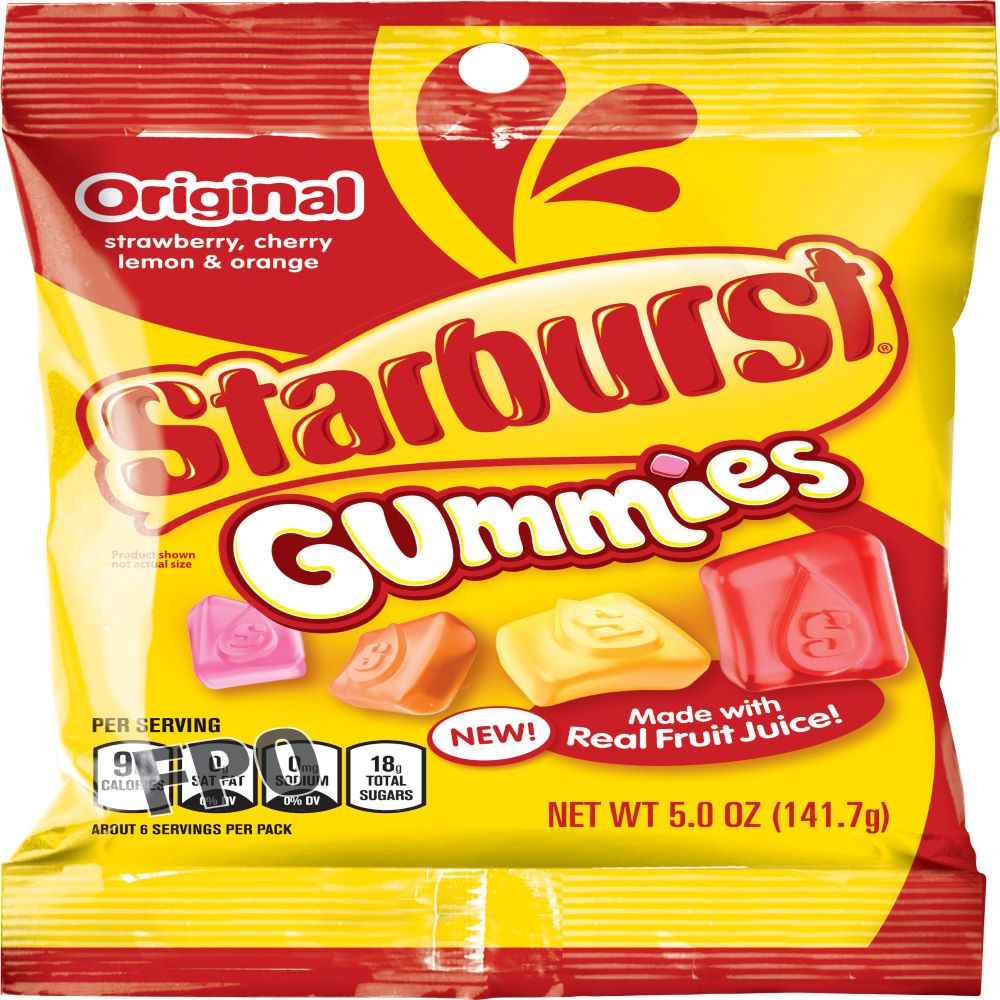 Starburst original gummies h/b 5oz