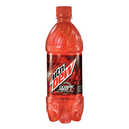 Mountain dew code red 24ct 20oz