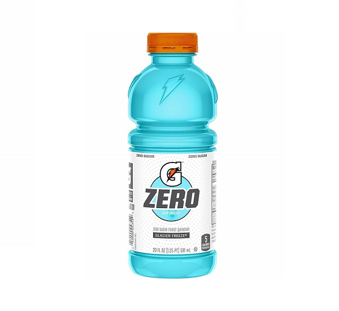 Gatorade glacier freeze zero sugar 24ct 20oz