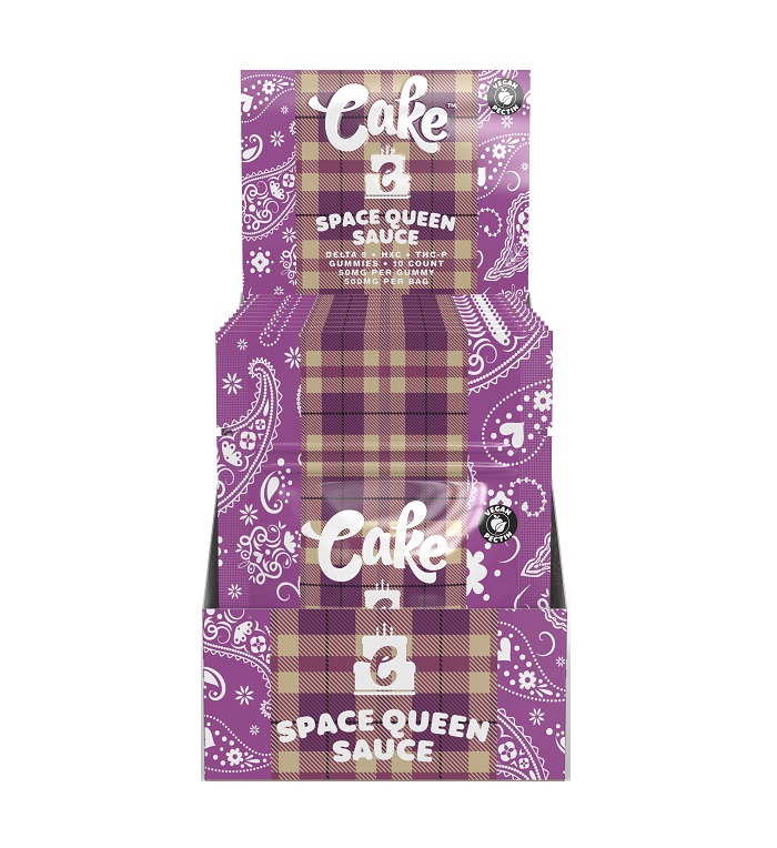 Cake space queen cold pack gummies d8 10ct