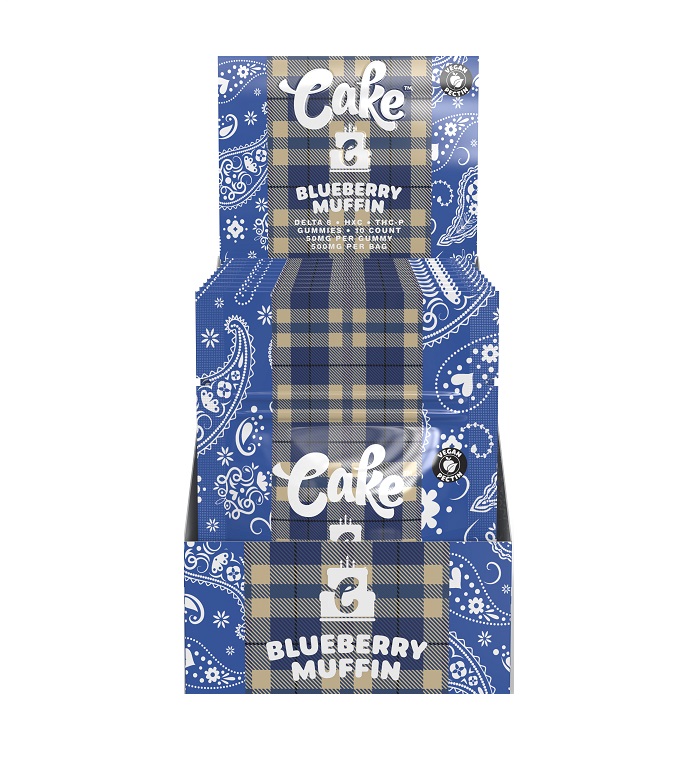 Cake blueberry muffin cold pack gummies d8 10ct