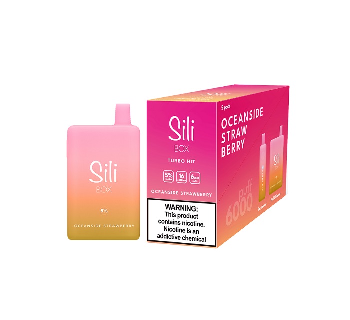 Sili oceanside strawberry disposable 16ml 5ct