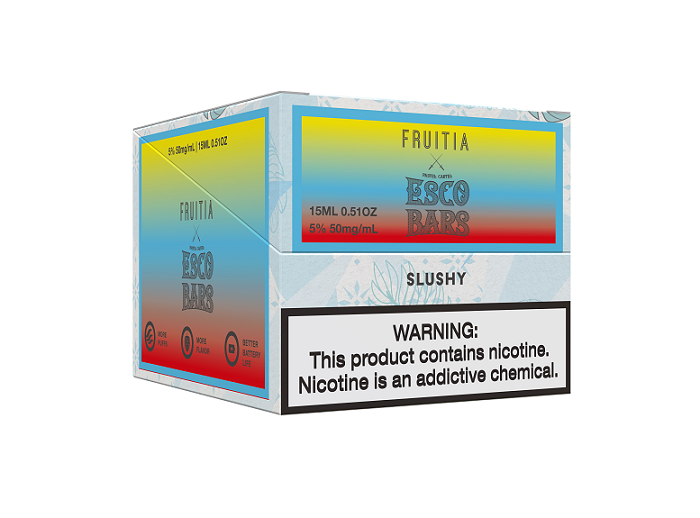 Esco bars slushy fruitia 6000 disposable 10ct