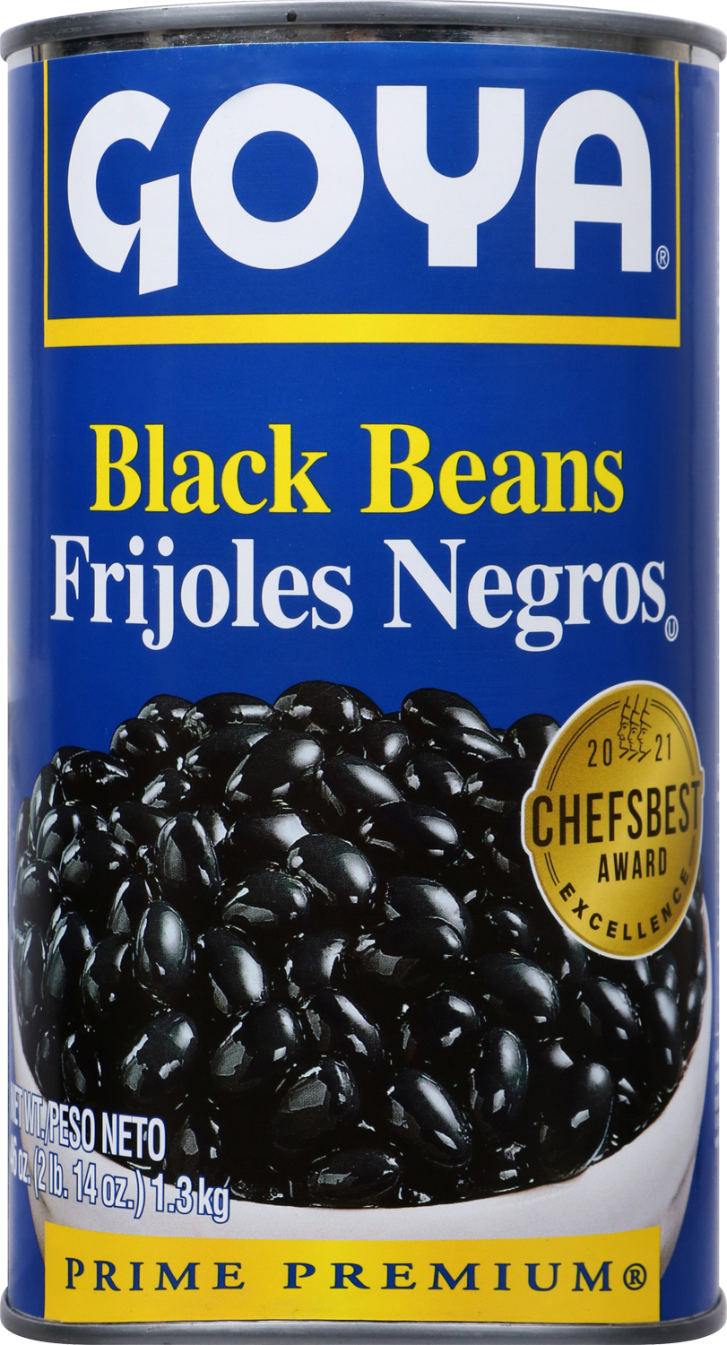 Goya black beans 46oz