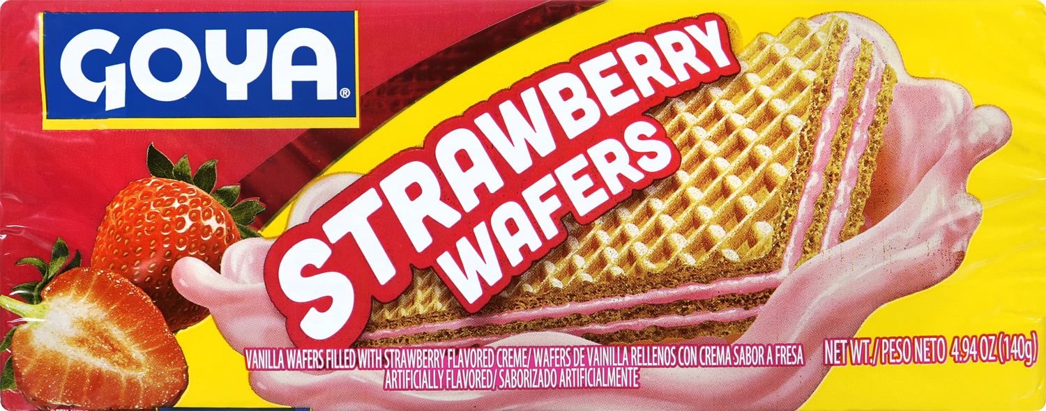 Goya strawberry wafers 4.94oz
