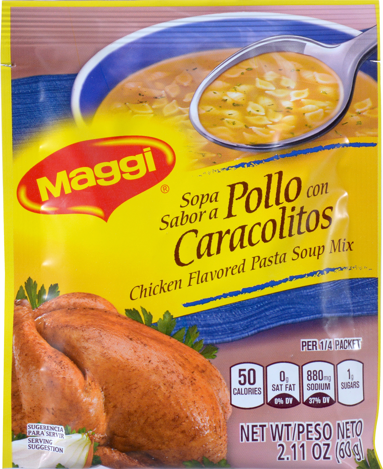 Maggi chicken pasta soup 24ct 2.11oz