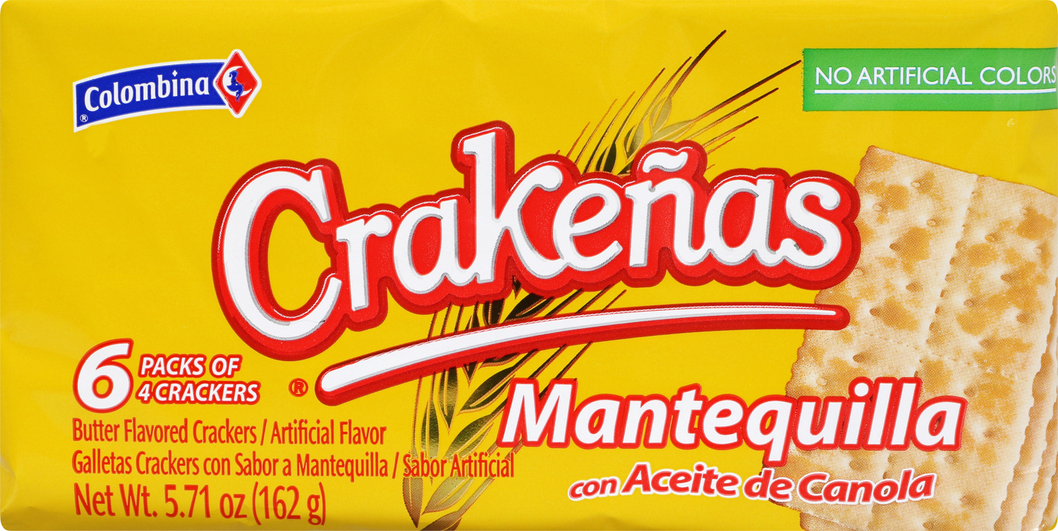 Colombina crakenas butter crackers 5.71oz