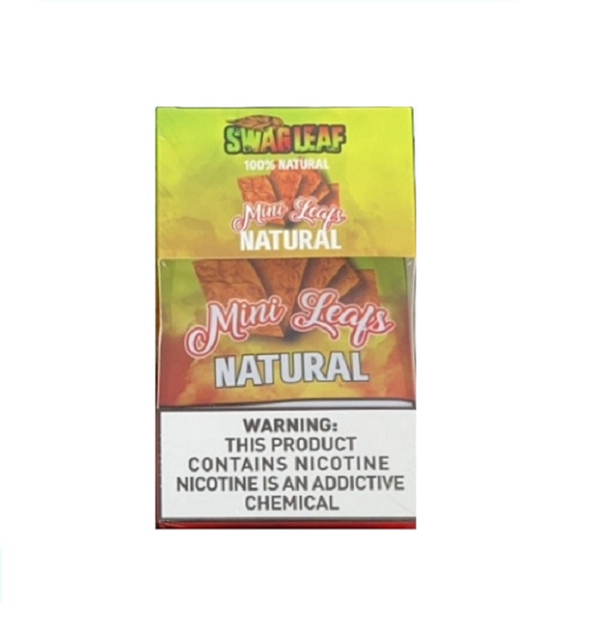 Swag cut natural cigar wraps 8/5pk