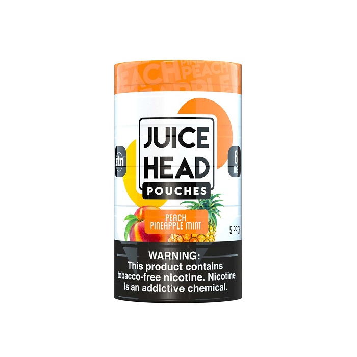 Juice head peach pineapple nicotine pouch 6mg 5ct