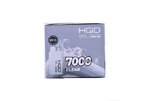 Hqd clear vape disposible 5ct