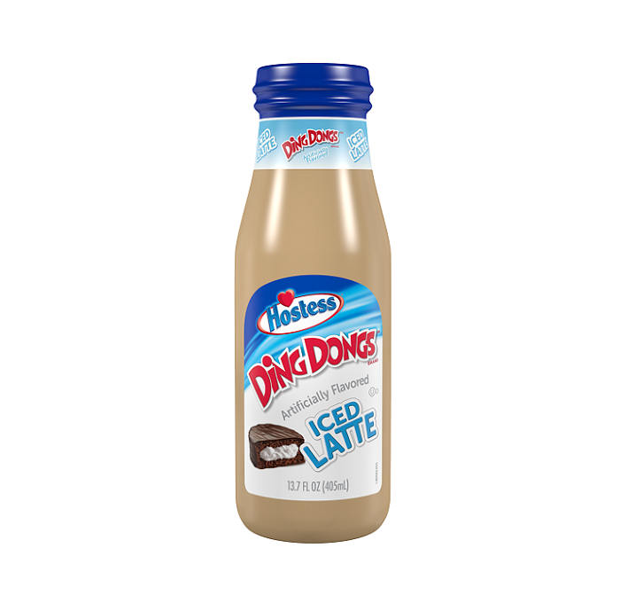 Hostess ding dong iced latte 12ct 13.7oz