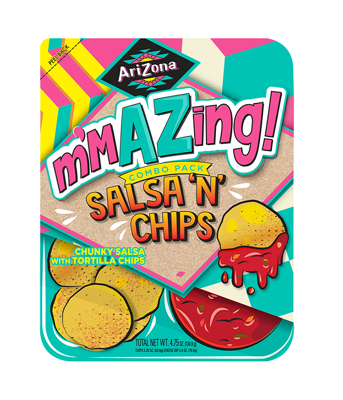 Arizona salsa & chips combo tray 4.75oz