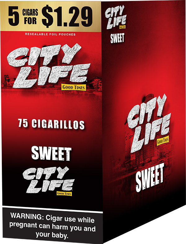 City life sweet 5/$1.29 15/5ct