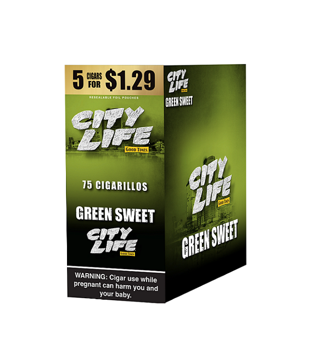 City life green sweet 5/$1.29 15/5ct