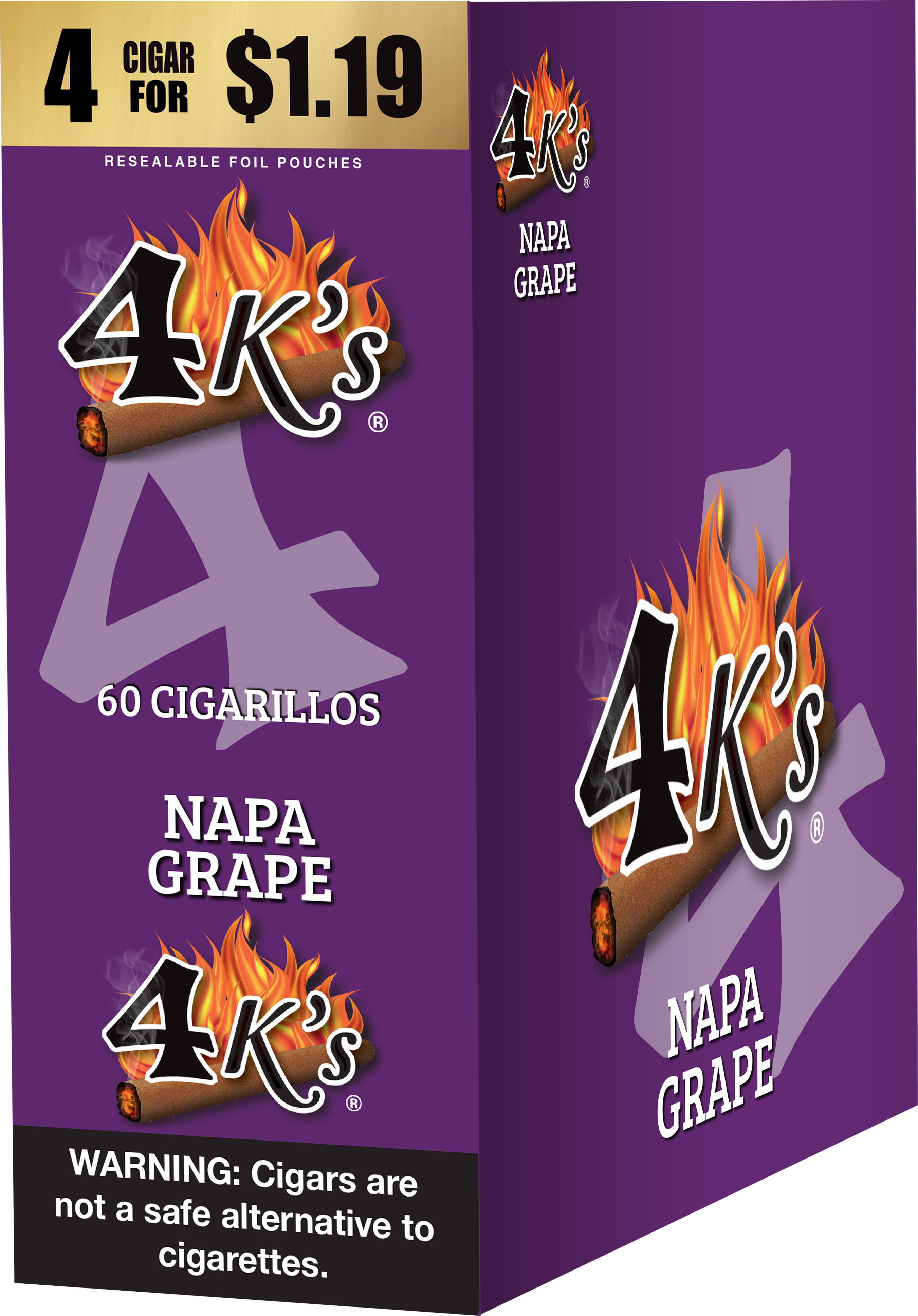 4kings napa grape 4/$1.19 f.p. 15/4pk