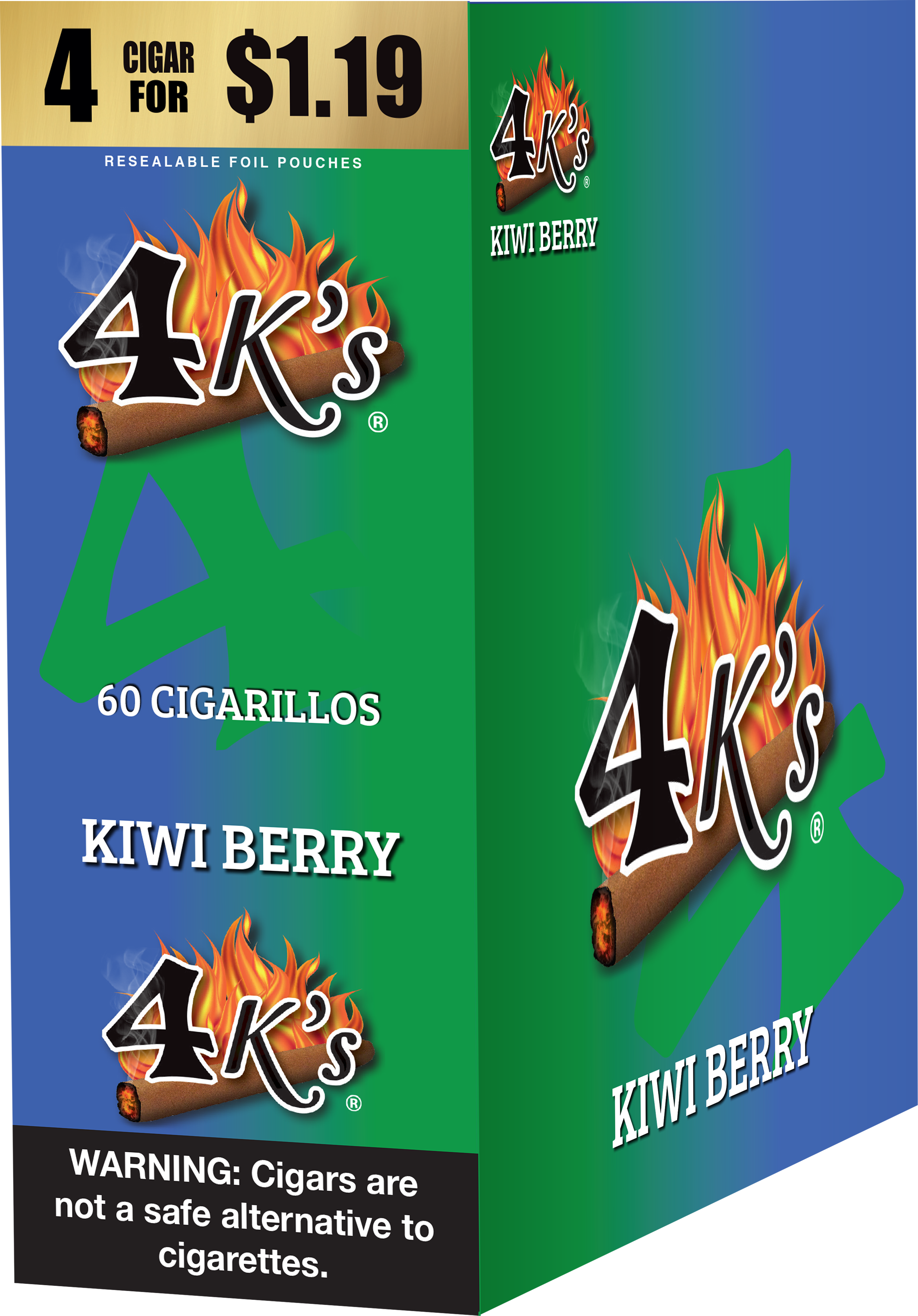4kings kiwi berry 4/$1.19 f.p. 15/4pk