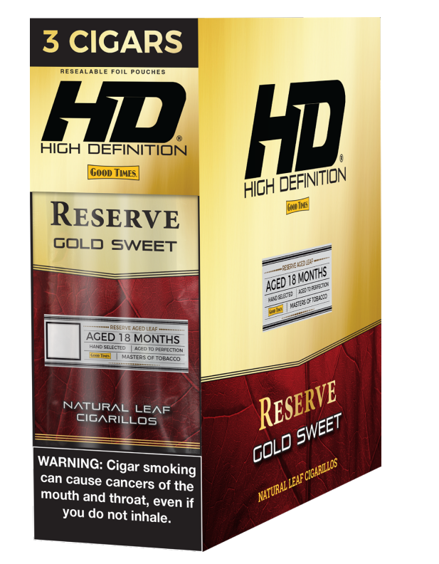 Good times #hd gold sweet reserve 15/3pk